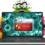 Virus Removal at Shreem Tech laptop service center